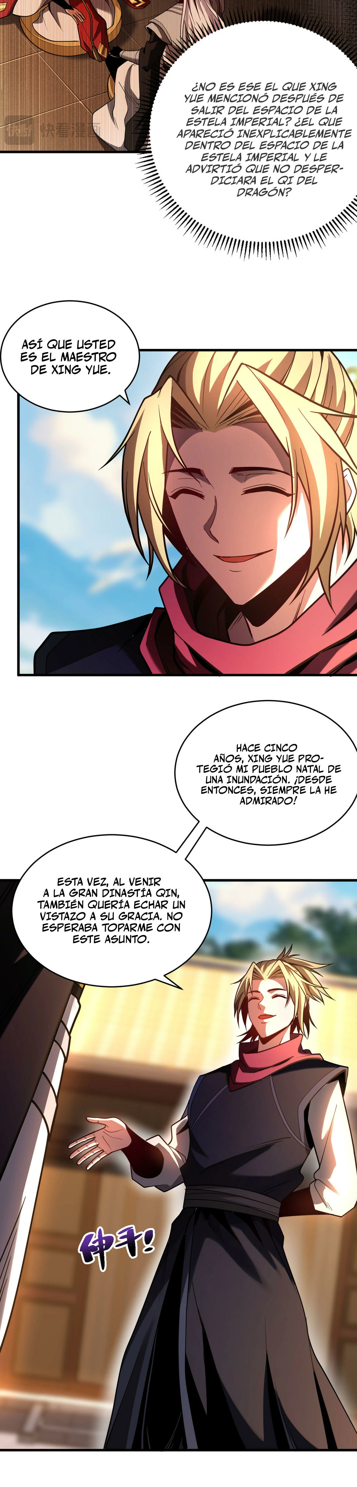 Mientras mis discípulas se matan, yo me relajo! > Capitulo 74 > Page 41